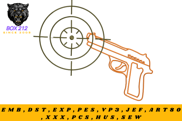 A Bold Pistol Embroidery Design Review