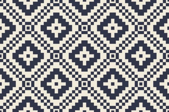 Aztec Kilim Embroidery Geometric Pattern Review