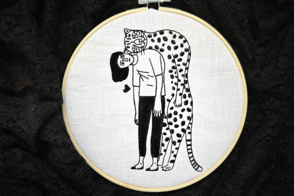 Cheetah and the Girl Embroidery Review