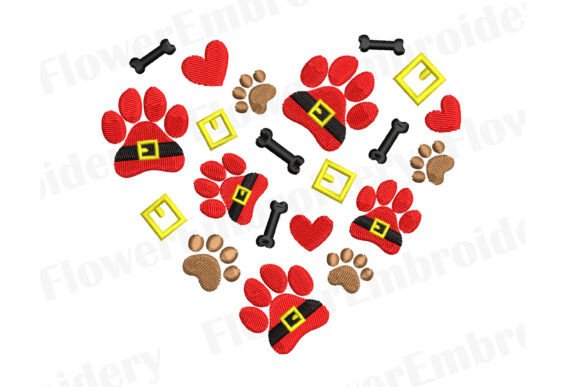 Christmas Dog Embroidery Design Review