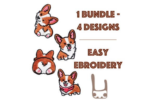 Corgi Machine Embroidery Bundle Review