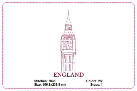England Embroidery Designs Review for Boutique Sweatshirts