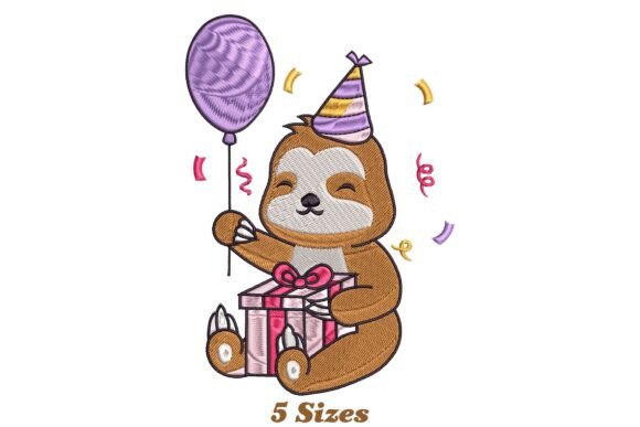 Funny Sloth Embroidery Design Review
