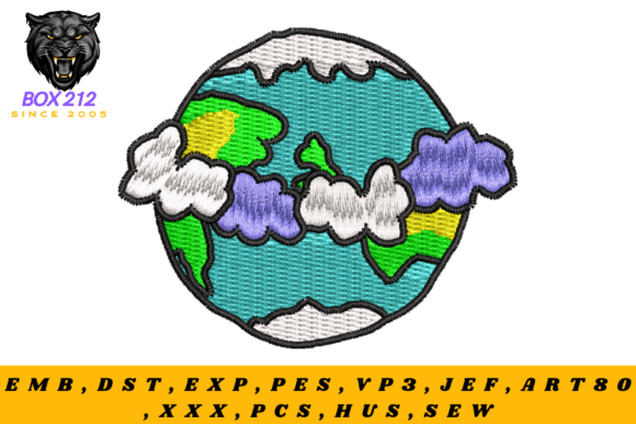 Globe Digital Embroidery Design Review